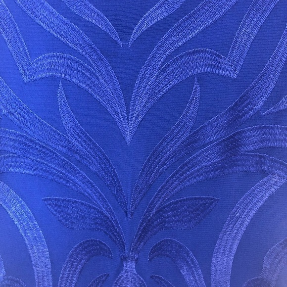 INC International Concepts /Women's/ Colbot blue Top/Embellishment on front/ S - Picture 3 of 8